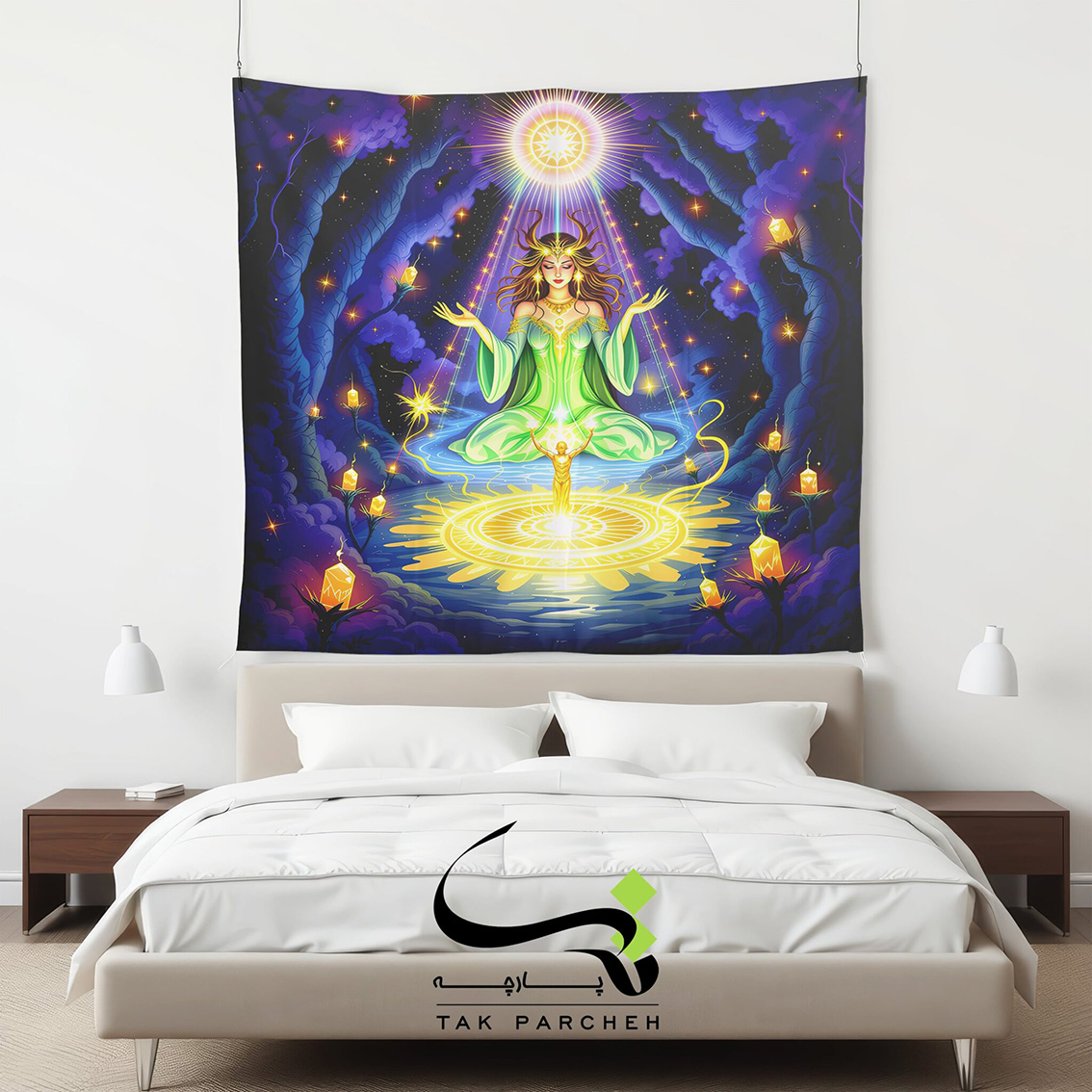 Blacklight Backdrop tarh cheshmeye roshanayi