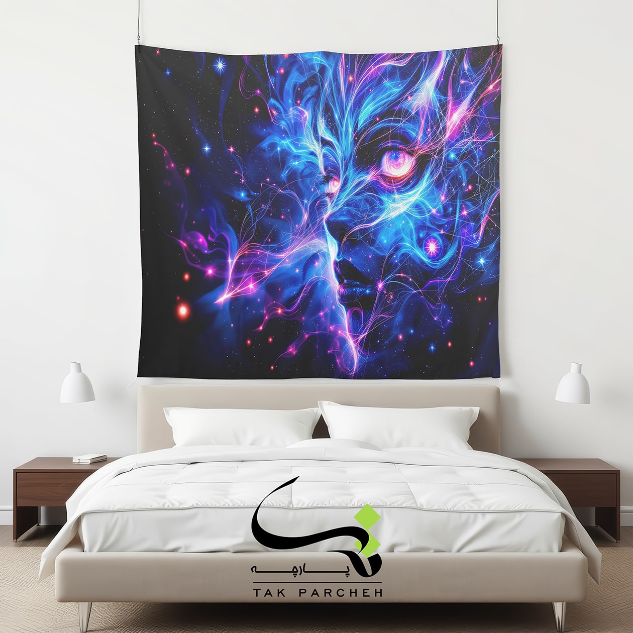 Blacklight Backdrop trah Soul’s Energy Flow