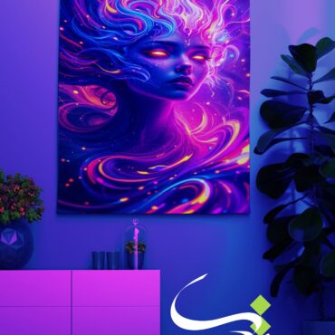 بکدراپ بلک لایت طرح زن