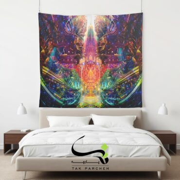 Blacklight Backdrop trah jungle symbol sacred ceremony
