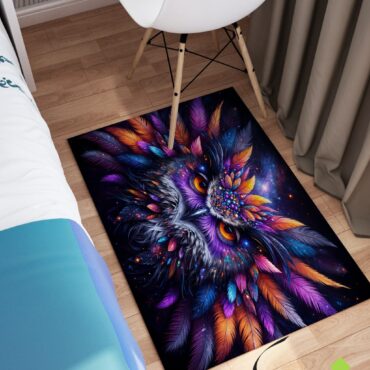 carpet blacklight owl