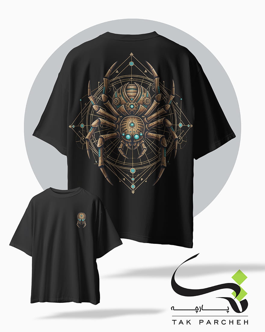 tshirt tarh Ankabut black