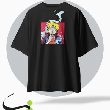 tshirt tarh Naruto black