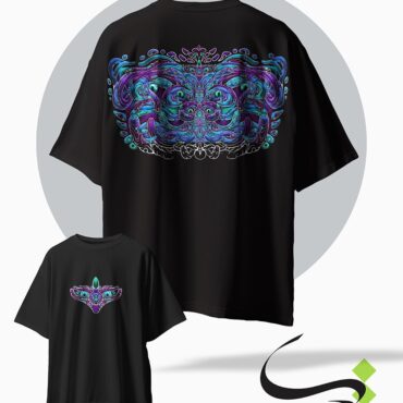 tshirt tarh cheshmahei oghiyanous black