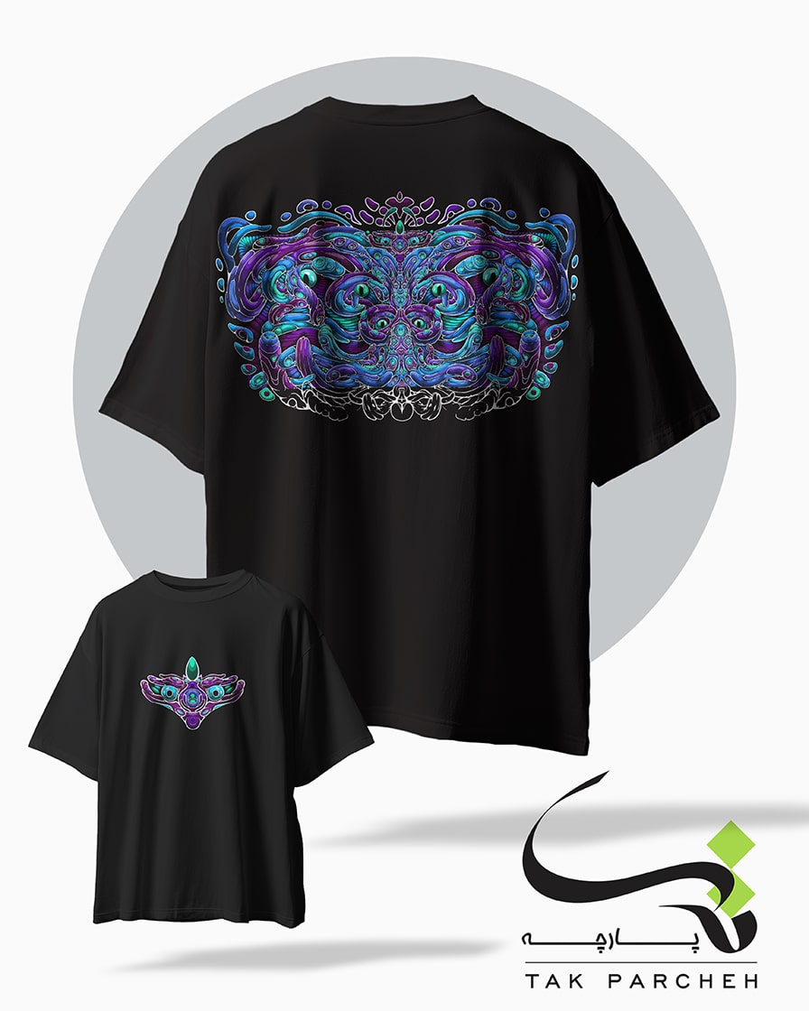 tshirt tarh cheshmahei oghiyanous black