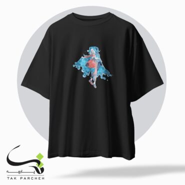 tshirt tarh girl oghyanous black